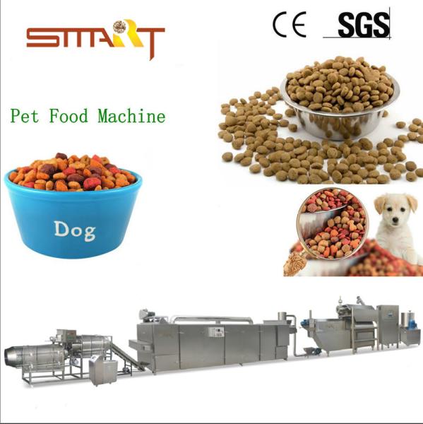 Buy cheap SUS 304 Multiple Capacities Pet Food Making Machine With Famous Brand Parts from wholesalers