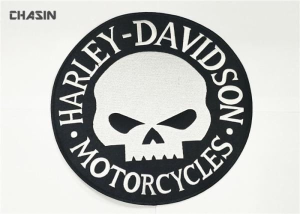 Buy cheap Round Twill Motorcycle Biker Patches Vintage Style Motorcycle Club Patches from wholesalers
