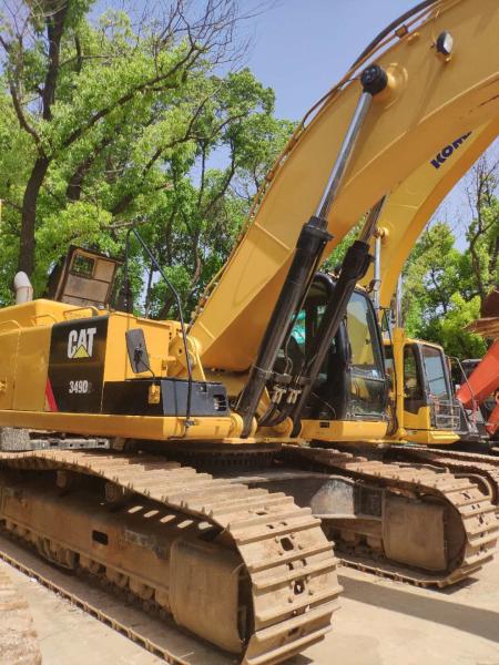 Buy cheap 283KW Rated Power Yellow Color Cat 349d Excavator Used Condition 2016 Year from wholesalers