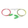 Buy cheap SC APC 1X2 Fiber Optic FBT Coupler , 1550nm Triple Window Coupler from wholesalers