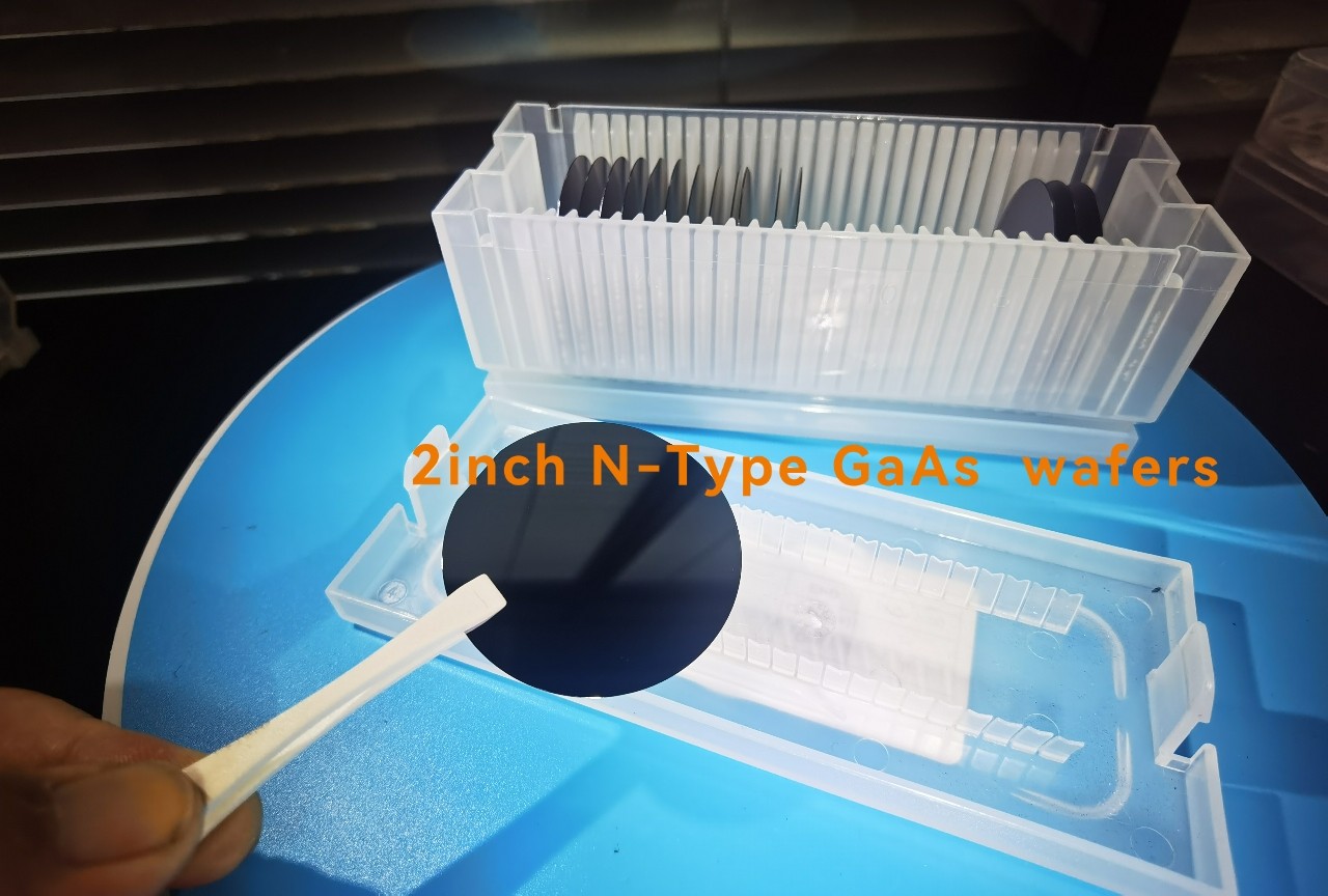 Si Doped Undoped GaAs Wafer Gallium Arsenide Substrates 2inch N Type