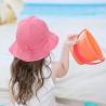 Buy cheap Toddler Wide Brim Kids Play Hat With Neck Flap Chin Strap Sun Hat from wholesalers