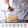 Buy cheap Custom Made Transparent High Borosilicate Glass Soup Pot from wholesalers