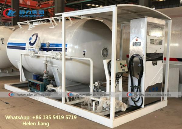 Buy cheap 10000L 5T LPG Skid Station Diameter 1600mm For Cylinder Filling from wholesalers