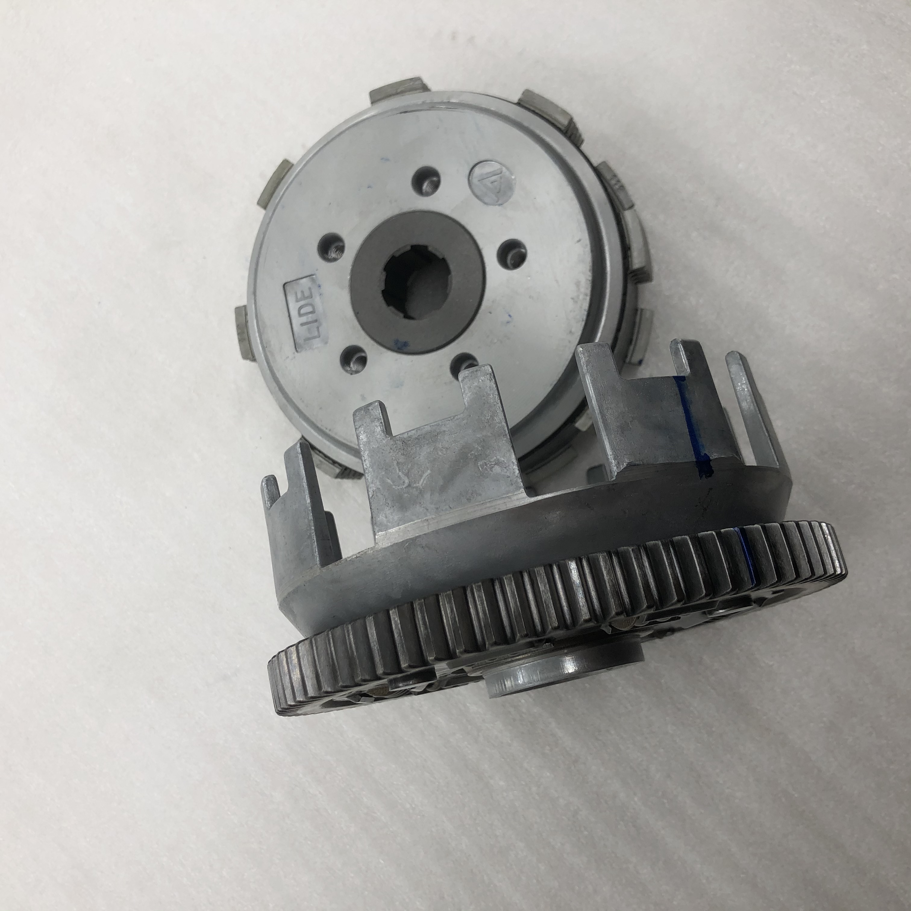 200cc Three Wheels Motorcycle Tricycle Engine Spare Parts Clutch Assembly 73T 5 Pillars 6 Pieces