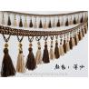 Buy cheap Handmade fashionable chain beads lace tassels fringes for curtain/sofa/pillow/stage decoration from wholesalers
