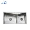 Buy cheap Double Bowl Handmade kitchen Sinks SUS304 stainless steel Kitchen Sinks from wholesalers