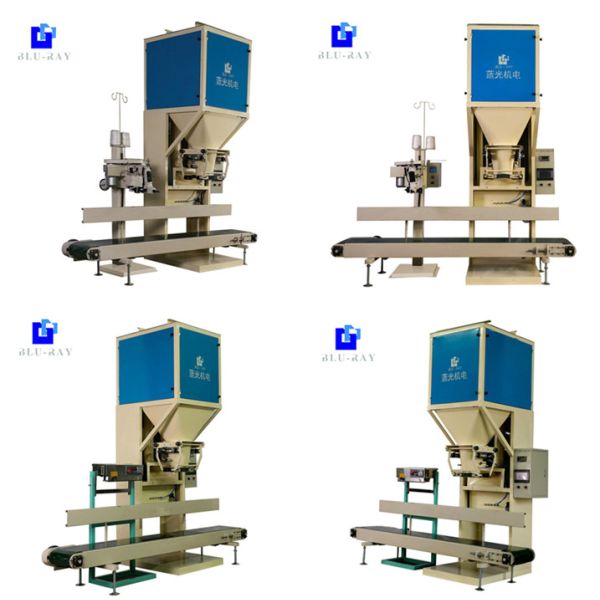 25kg 50kg Animal Feed Wood Pellet Bagging Machine