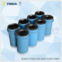 Buy cheap Cast Iron Triplex Mud Pump Accessories Liner Chromium Content 26-28% Bomco F800 product