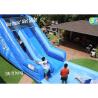 Buy cheap Large Outdoor Backyard Blow Up Water Slide For Adults Environmental Friendly from wholesalers
