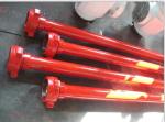 Red Wellhead Fittings Chicksan Straight Pipe 3 " Fig1502 Union Pipeline