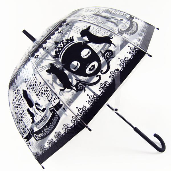 Buy cheap Manual Open Stripe Transparent POE Umbrella , Clear Dome Umbrella from wholesalers