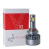 Buy cheap 3000K H8 / H9 / H11 Car LED Headlights V10 DC 12 - 24V 120W High Power from wholesalers