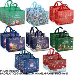 Christmas Gift Bags,Christmas Tote Bags With Handles, Christmas Treat Bags,