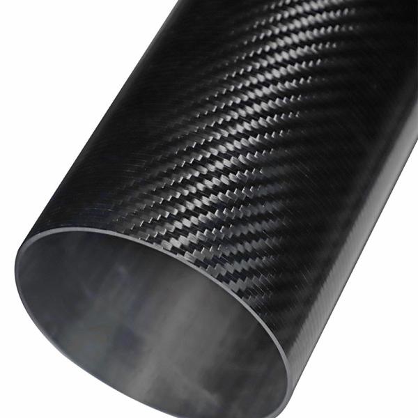 Buy cheap High Precision Structural Carbon Fiber Tubes 180mm Diameter from wholesalers