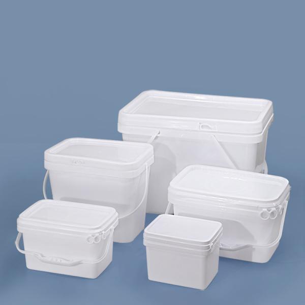 Buy cheap Water Environmentally Friendly Rectangular Plastic Bucket 6L from wholesalers