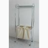 Buy cheap Hotel Chrome Laundry Truck Cart With Waste Collector Bag from wholesalers