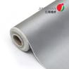 Buy cheap Grey Polyurethane Coated Fiberglass Fabric 0.5mm Thickness from wholesalers