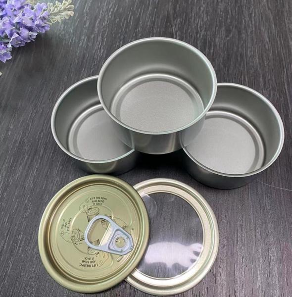 Buy cheap Round Shape Small Tinplate Empty Can For Dog Food, Cat Food Or Other Animals Food Packaging from wholesalers