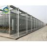 Buy cheap 275g/m2 Side Ventilation Glass Hydroponic Greenhouse For Flowers from wholesalers