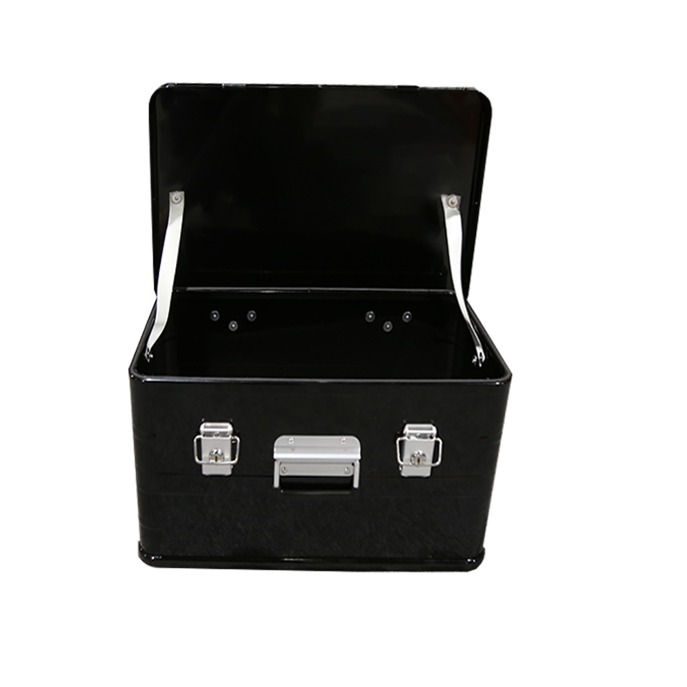 Aluminum Alloy Outdoor Camping Storage Box with Functional Design and Powder Coating