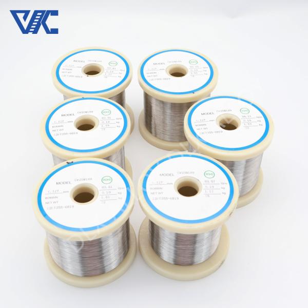 Wholesale Price Bright Color Nichrome Alloy Cr20Ni80 Wire For Electrical Heating