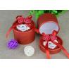 Buy cheap Cardboard Tube Packaging Cute Paper Wedding Candy Box With Ribbon from wholesalers