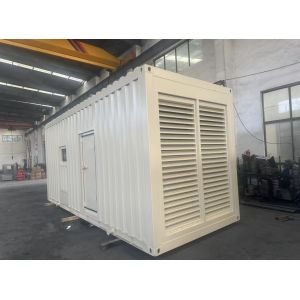 Buy cheap Containerized Soundproof Diesel Generator Set Rated Current 30A-40A 60kva 75kva product