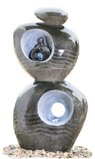 Buy cheap Garden Ball Decoration Resin Water Fountain Fiberglass Rolling Sphere Fountain Easy to install right weight indoor water from wholesalers