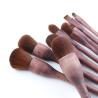Buy cheap All Solid Wood cosmetic Brush Set for full face makeup setting from wholesalers