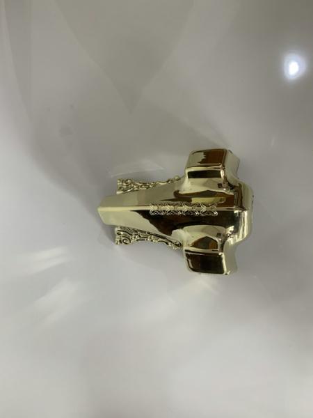 Buy cheap Funeral Furniture Casket Corners Gold Corner With PP Plastic Material from wholesalers
