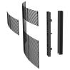 Buy cheap P10.4 Soft Indoor Transparent LED Display For Concave Video Glass Window from wholesalers