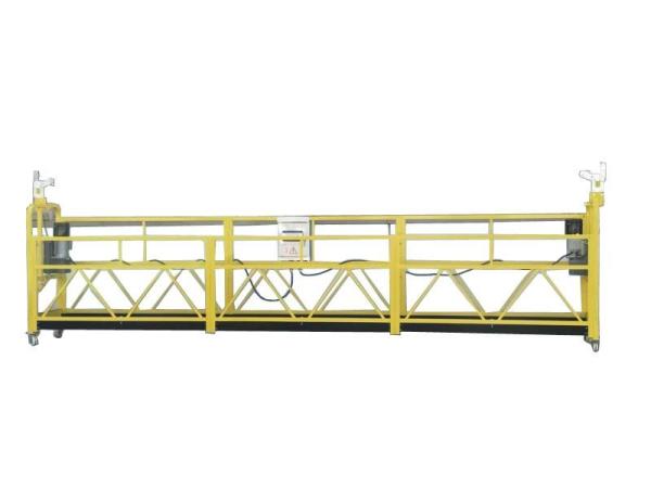 Buy cheap Vietnam 2 meters aluminium temporary suspended platform gondola for building maintenance unit from wholesalers