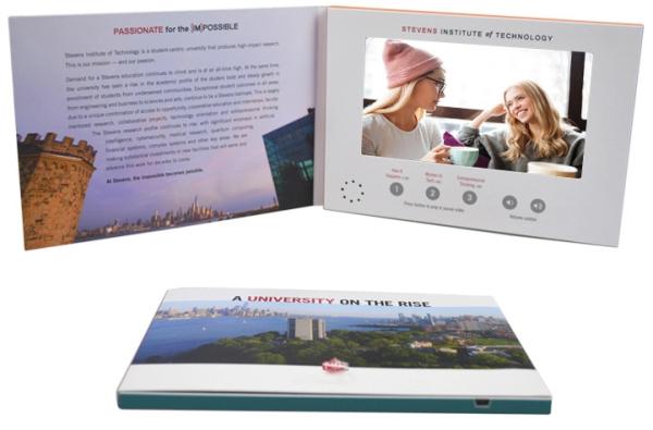 Buy cheap Promo Advertising A5 7'' Digital Catalogue Card Lcd Screen Video Greeting Brochure For Wedding Invitation from wholesalers