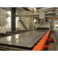 Buy cheap Steel Plate / Sheet Shot Blasting Machine with Painting / Dry System product