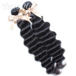 Loose Deep Wave Brazilian 7A Virgin Hair 22 Inch No Mixture