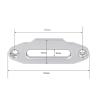 Buy cheap Blue Vehicles Synthetic Winch Fairlead , Universal Synthetic Winch Fairlead from wholesalers