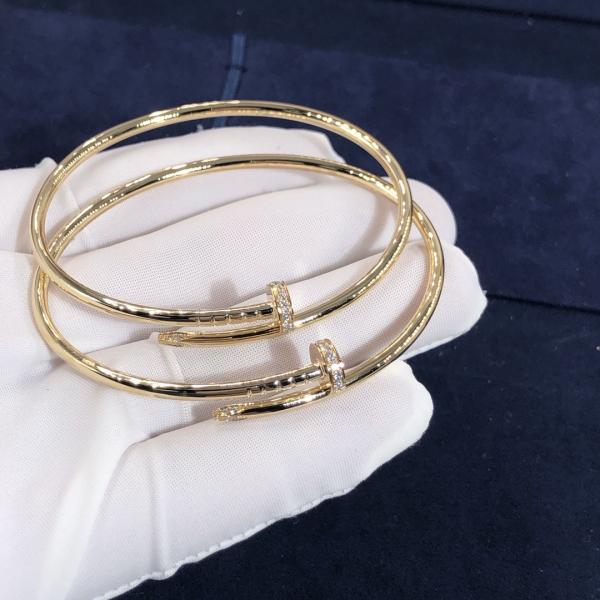 Buy cheap Elegant Car Tier 18k Gold Juste Un Clou Bracelet Small Model Natural Diamonds from wholesalers