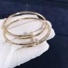 Buy cheap Elegant Car Tier 18k Gold Juste Un Clou Bracelet Small Model Natural Diamonds from wholesalers