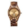 Buy cheap Black 240mm Wooden Mens Wrist Watch 3BAR Wood Grain Watches Japan Movement from wholesalers