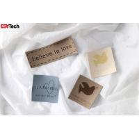 Buy cheap 100 Pcs Rectangle Black Font Fabric Clothing Label For Sewing / Ironing product
