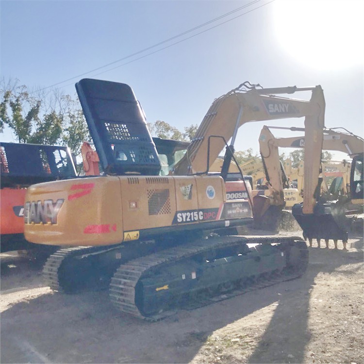 SANY215C 21 ton excavator with ORIGINAL hydraulic valve and cheaper cost made in 2021