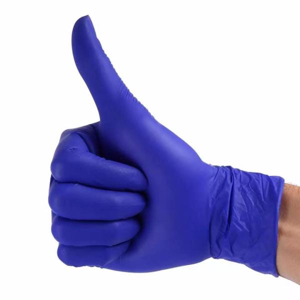 Buy cheap Soft 0.06mm Disposable Latex Examination Gloves Chemical Resistance from wholesalers
