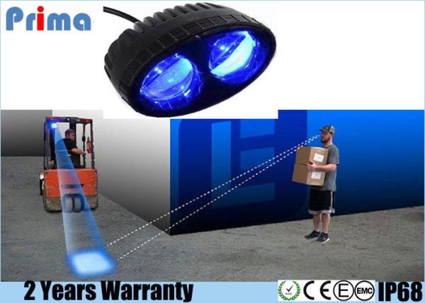 Quality Cree Blue Spot Forklift LED Warning Lights , 8W High Intensity Safety Light for sale