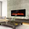 Buy cheap 50 60 72 Inch Electric Fireplace with Heating Function No Heat Packing Size 100*20.5*57.5cm from wholesalers
