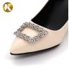 Buy cheap Rhinestone Ladies Crystal Shoes Decoration Accessories Silver Col from wholesalers
