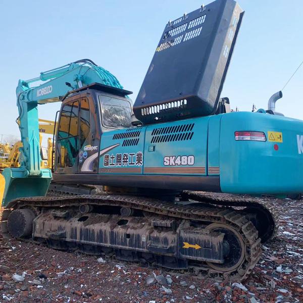 Buy cheap 49400kg 243kw Used Kobelco Sk480 Excavators 2.3m3 Bucket Crawler 48Ton Large Machine from wholesalers