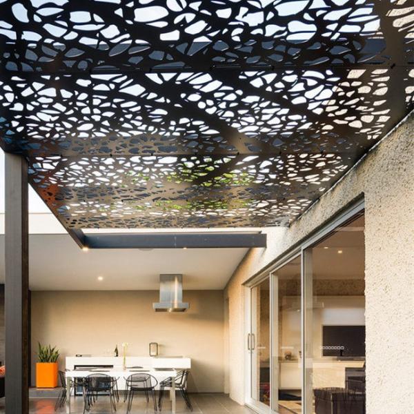 Buy cheap Garden Metal Laser Cut Screen Art Decor Stainless Steel Decorative Panels from wholesalers