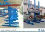 Industrial Industrial Metal Racks , Warehouse Cold Roll Steel King Cantilever