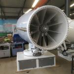 Remote control dust suppression fog cannon machine for Steel Plants